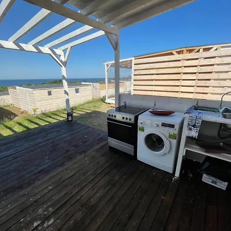 Parque de Campismo Wonderfull Sea Caravan On Gardenia Camping